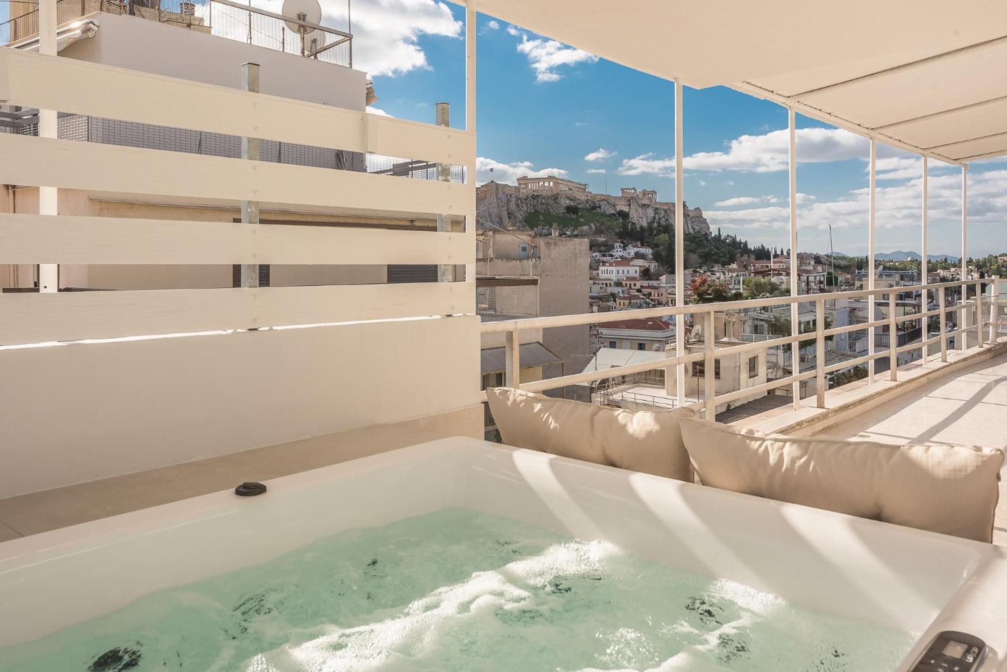 Syntagma Spa With Acropolis View 雅典 外观 照片